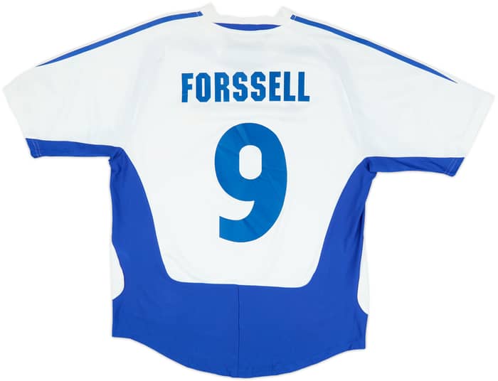 2004-06 Finland Home Shirt Forssell #9 - 8/10 - (M)