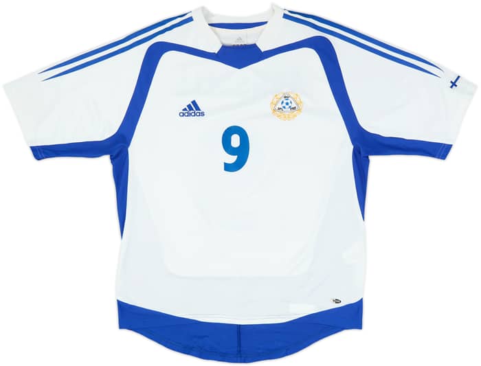 2004-06 Finland Home Shirt Forssell #9 - 8/10 - (M)