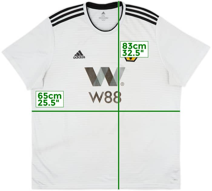2018-19 Wolves Away Shirt - 5/10 - (XXL)