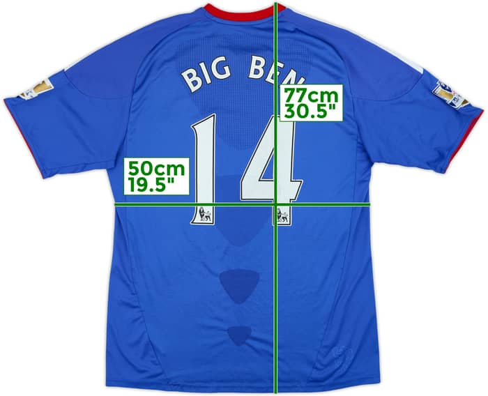 2010-11 Chelsea Home Shirt Big Ben #14 - 5/10 - (L)