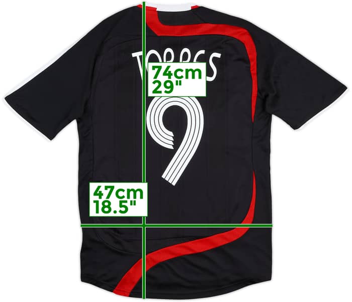 2007-08 Liverpool Third Shirt Torres #9 - 7/10 - (S)