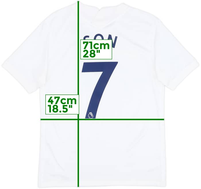 2021-22 Tottenham Home Shirt Son #7 - 7/10 - (M)