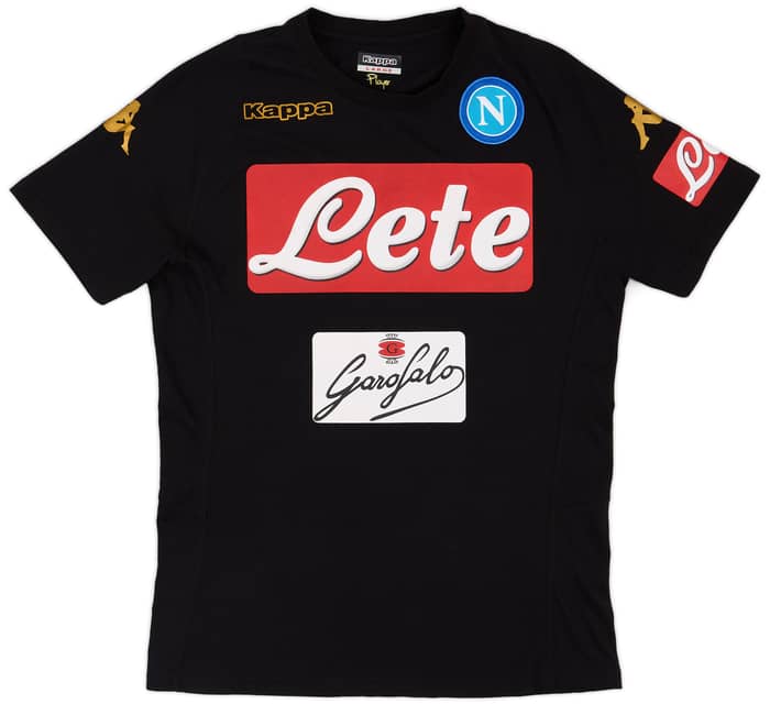 2016-17 Napoli Player Issue Training Tee # - 3/10