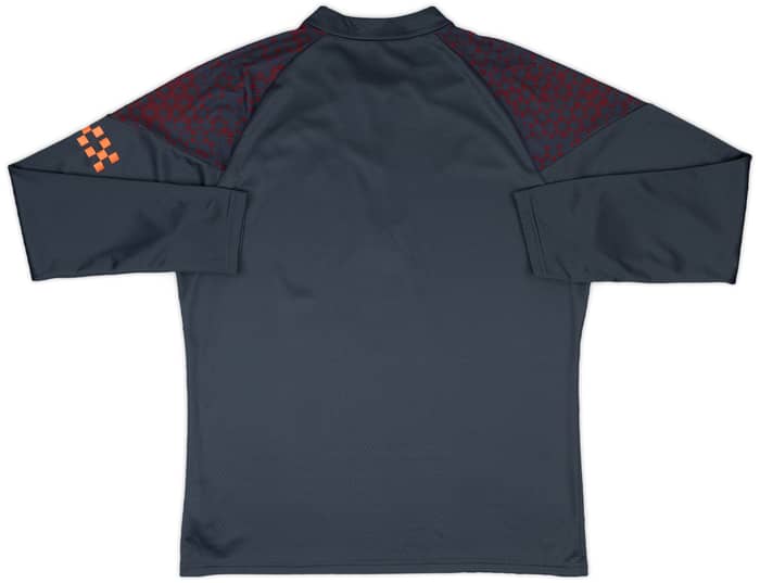 2023-24 Manchester City Staff Issue 1/4 Zip Training Top # - 9/10