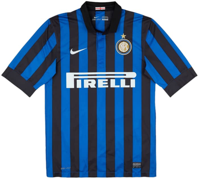 2011-12 Inter Milan Home Shirt Sneijder #10 - 9/10 - (S)