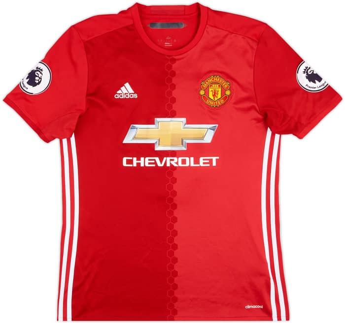 2016-17 Manchester United Home Shirt Pogba #6 - 5/10 - (M)
