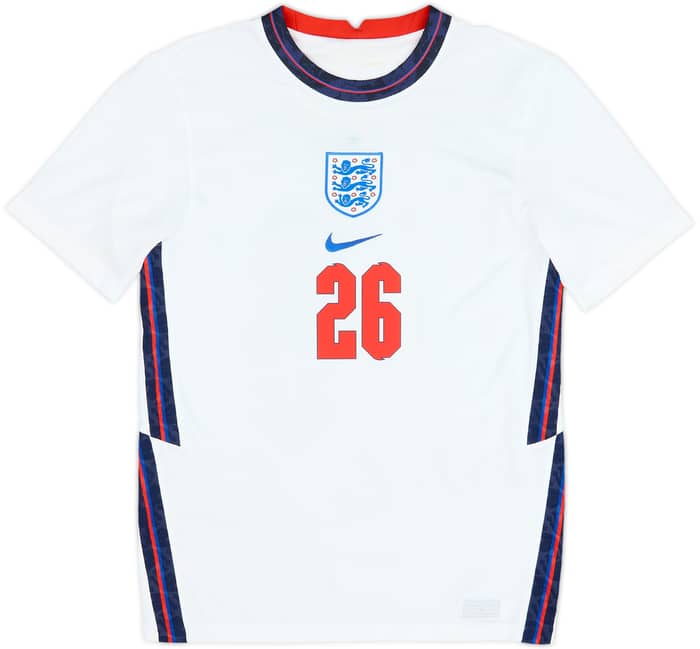 2020-22 England Home Shirt Bellingham #26 - 9/10 - (XS)