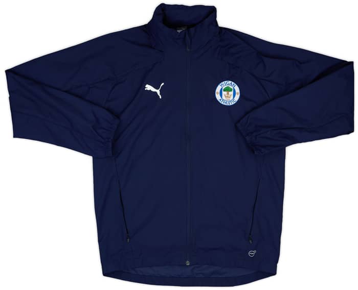 2017-18 Wigan Athletic Puma Hooded Rain Jacket - 10/10 - (M)