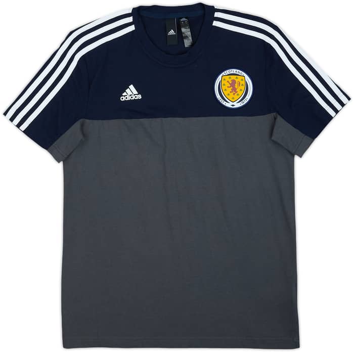 2020-21 Scotland adidas Cotton Tee - 8/10 - (S)