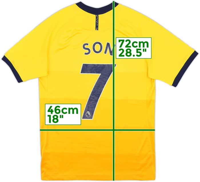2020-21 Tottenham Third Shirt Son #7 - 5/10 - (S)
