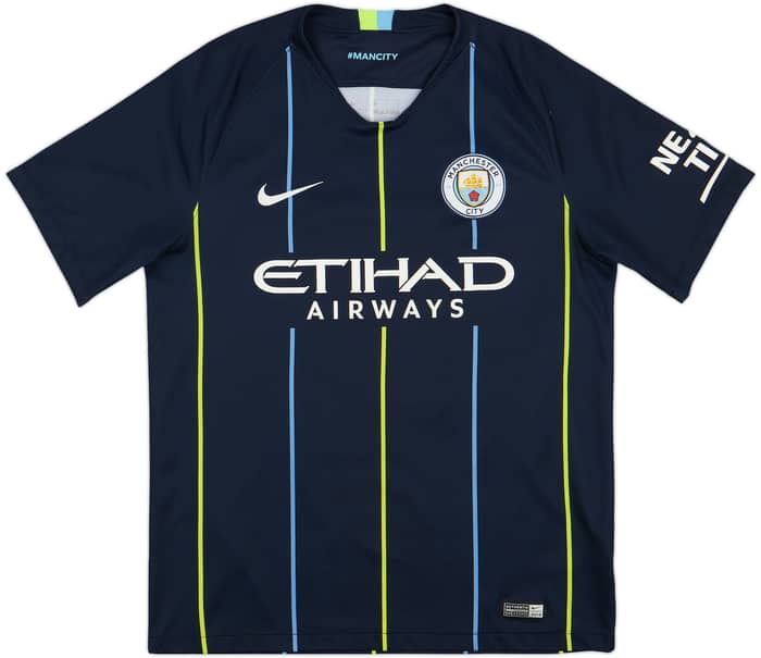2018-19 Manchester City Away Shirt Kompany #4 - 7/10 - (M)
