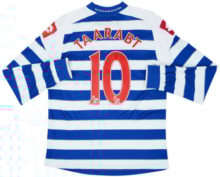 2012-13 QPR Home L/S Shirt Taarabt #10 - 8/10 - (M)