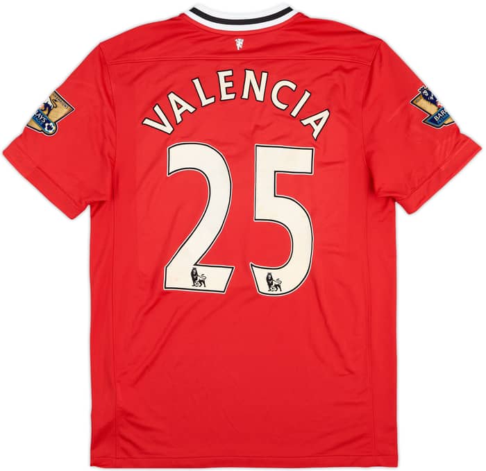 2011-12 Manchester United Camiseta Local Valencia #25 - 6/10 - (L)