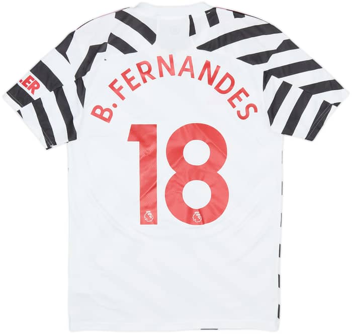 2020-21 Manchester United Third Shirt B.Fernandes #18 - 7/10 - (S)