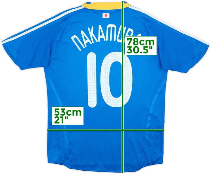 2008-09 Japan Home Shirt Nakamura #10 - 8/10 - (L)