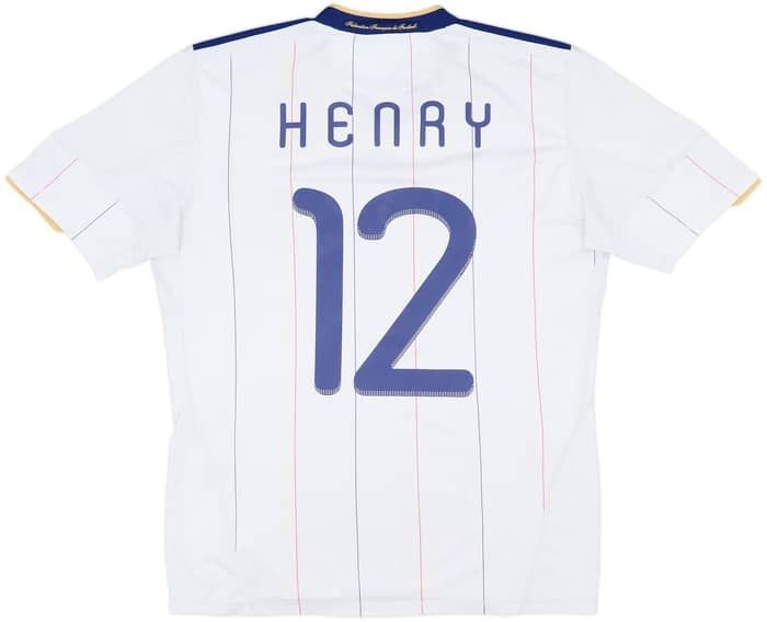 2009-10 France Away Shirt Henry #12 - 4/10 - (M)