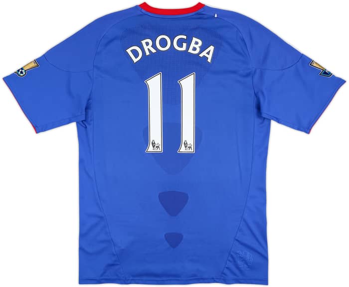 2010-11 Chelsea Camiseta Local Drogba #11 - 5/10 - (L)
