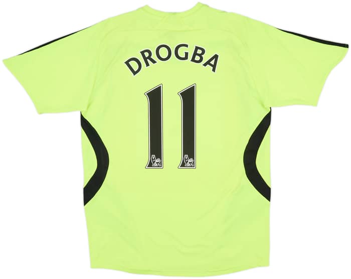 2007-08 Chelsea Away Shirt Drogba #11 - 6/10 - (XL.Boys)