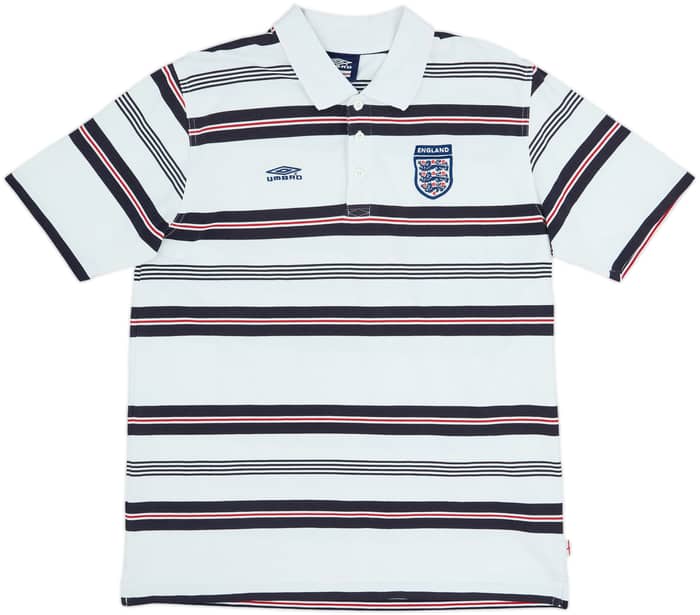 2002-04 England Umbro Polo Shirt - 7/10 - (L)