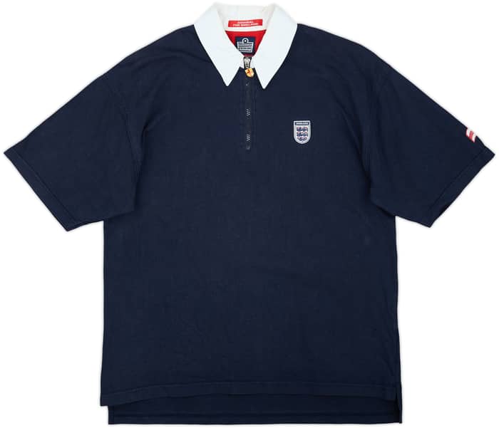 2000s England Admiral Polo Shirt - 8/10 - (S)