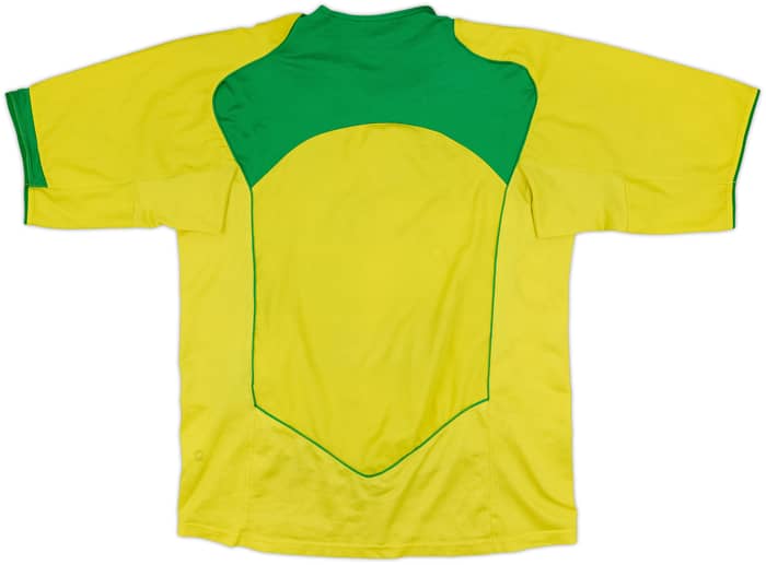 2004-06 Brazil Home Shirt - 4/10 - (M)