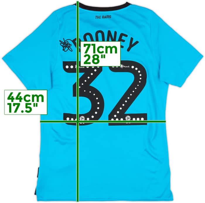 2019-20 Derby County Away Shirt Rooney #32 - 8/10 - (S)