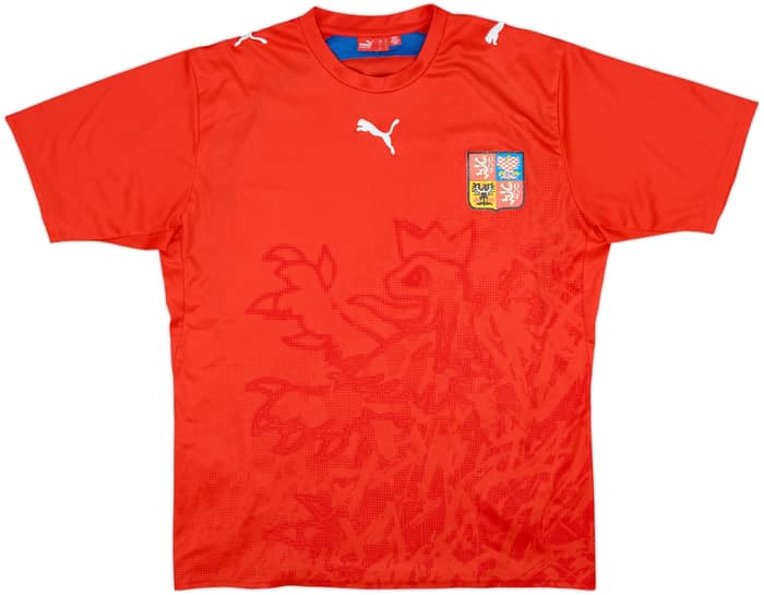2006-08 Czech Republic Basic Home Shirt - 5/10 - (L)