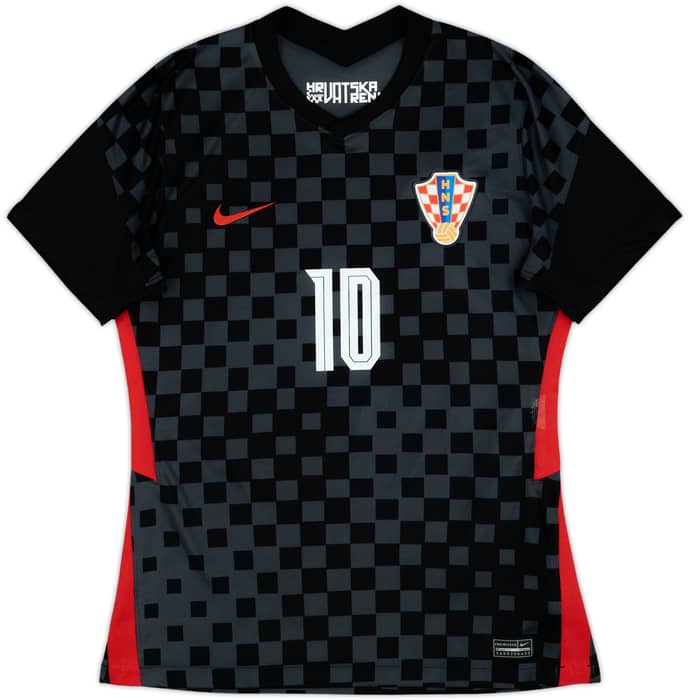 2020-21 Croatia Away Shirt Modric #10 - 9/10 - (Women's M)