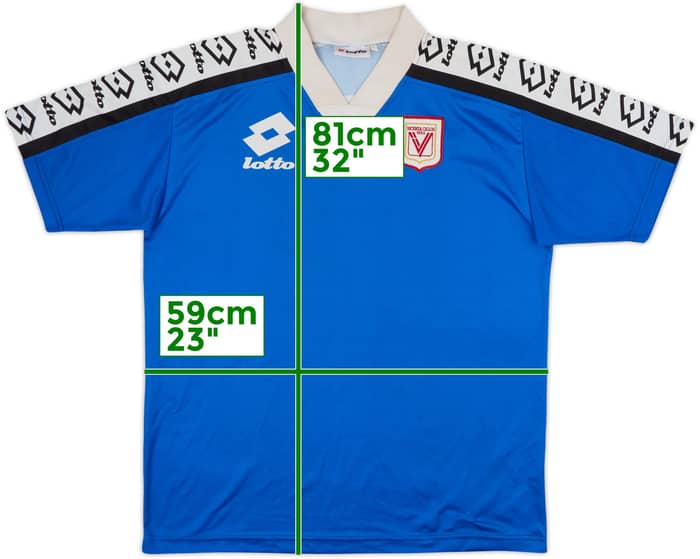 1997-98 Vicenza Lotto Training Shirt - 8/10 - (XL)