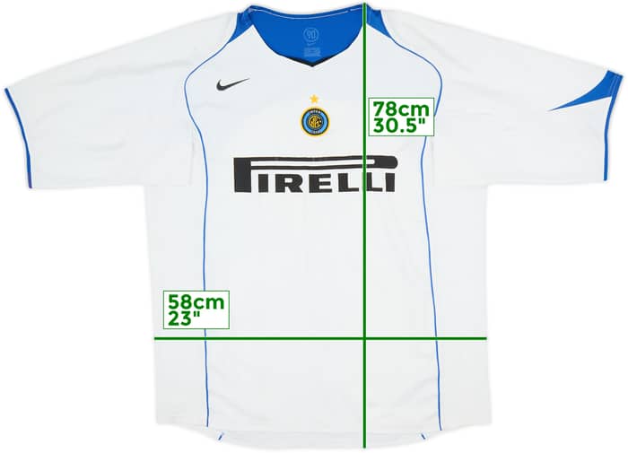 2004-05 Inter Milan Away Shirt - 5/10 - (XL)