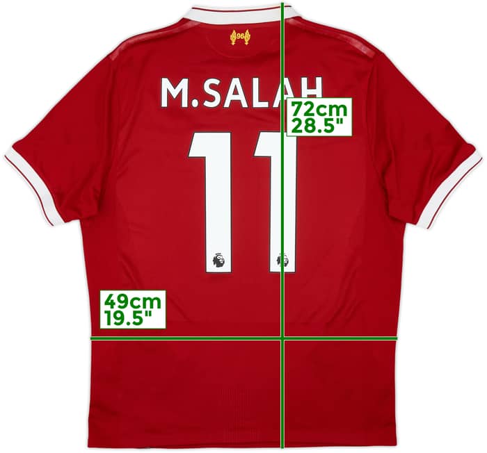 2017-18 Liverpool 125 Years Home Shirt M.Salah #11 - 6/10 - (M)
