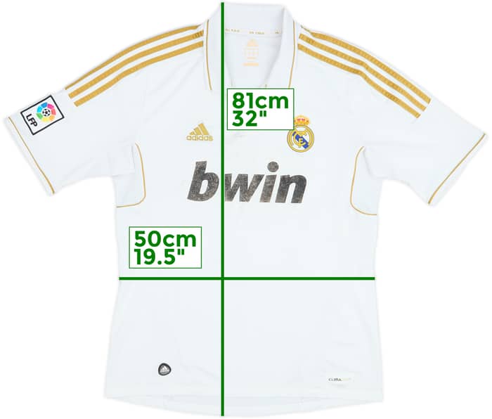 2011-12 Real Madrid Home Shirt - 4/10 - (L)