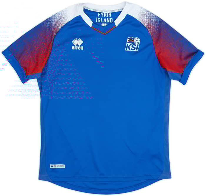 2018-19 Iceland Home Shirt - 8/10 - (L)