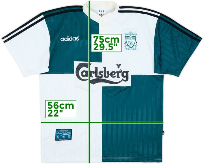 1995-96 Liverpool Away Shirt - 8/10 - (L)