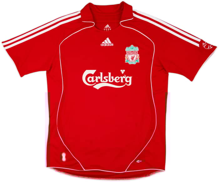2006-08 Liverpool Home Shirt Gerrard #8 - 5/10 - (M)