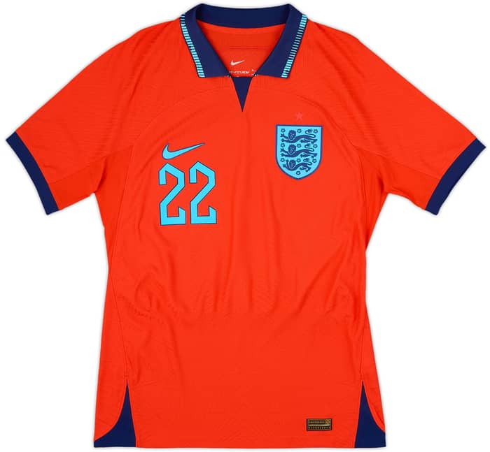 2022-23 England Authentic Away Shirt Bellingham #22 - 10/10 - (M)