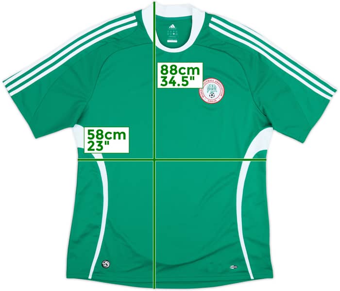2008-09 Nigeria Home Shirt - 9/10 - (XXL)
