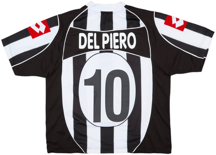 2002-03 Juventus Home Shirt Del Piero #10 - 7/10 - (M/L)
