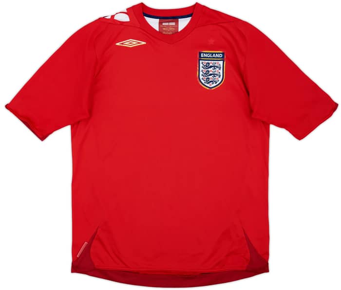 2006-08 England Away Shirt - 5/10 - (M)