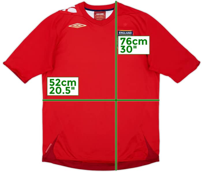 2006-08 England Away Shirt - 5/10 - (M)