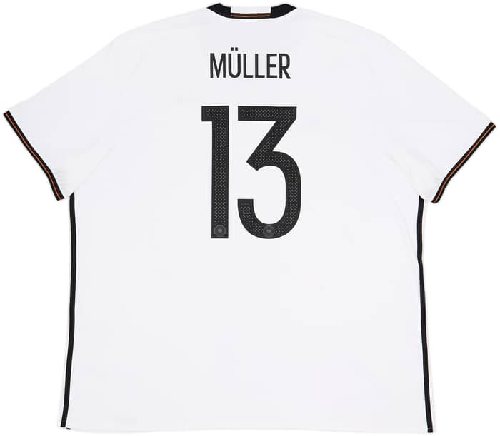 2015-16 Germany Home Shirt Muller #13 - 8/10 - (3XL)