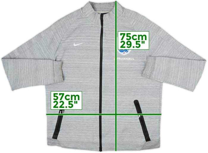 2014-15 England Nike Tech Fleece Track Jacket - 8/10 - (L)
