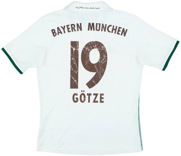 2013-14 Bayern Munich Away Shirt Gotze #19 - 5/10 - (L.Boys)