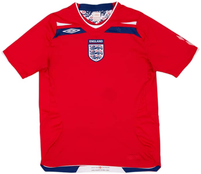 2008-10 England Away Shirt - 4/10 - (M)