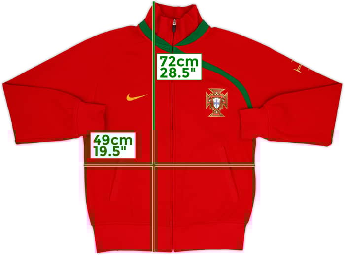 2008-09 Portugal Nike Track Jacket - 8/10 - (M)