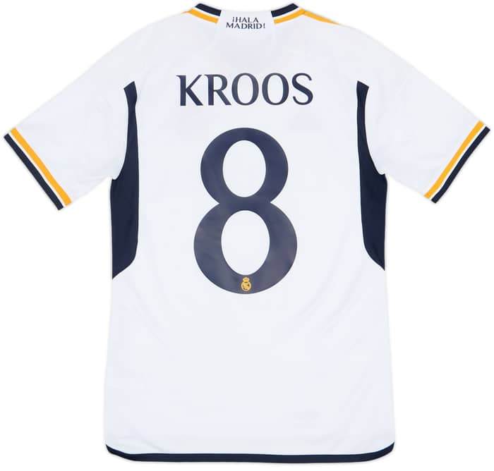 2023-24 Real Madrid Home Shirt Kroos #8 - 7/10 - (S)