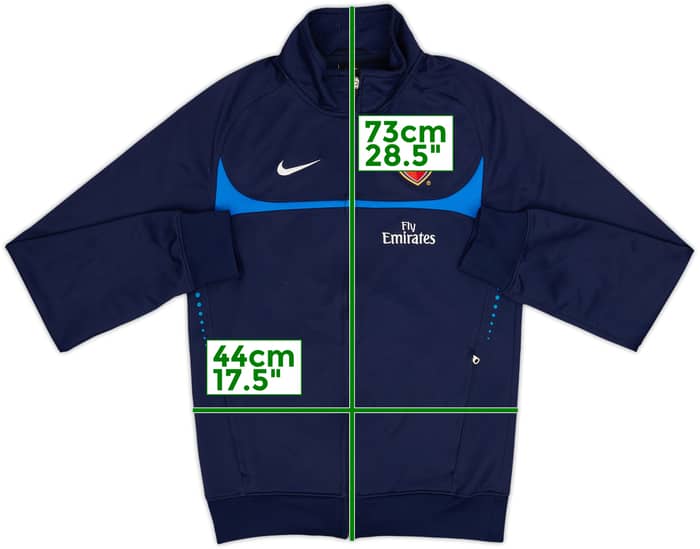2010-11 Arsenal Nike Track Jacket - 7/10 - (S)