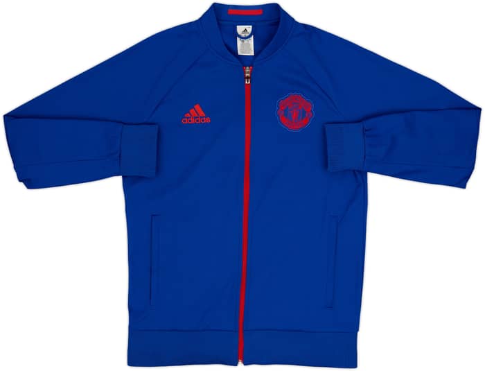 2016-17 Manchester United adidas Track Jacket - 10/10 - (M)