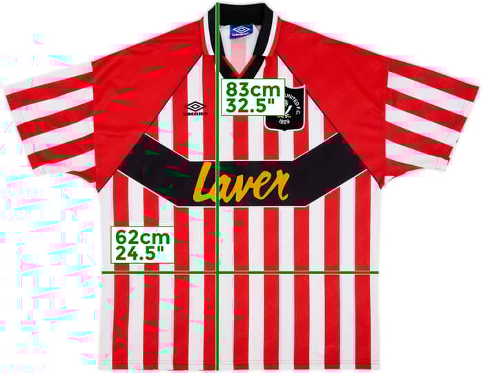 1994-95 Sheffield United Home Shirt - 8/10 - (XXL)