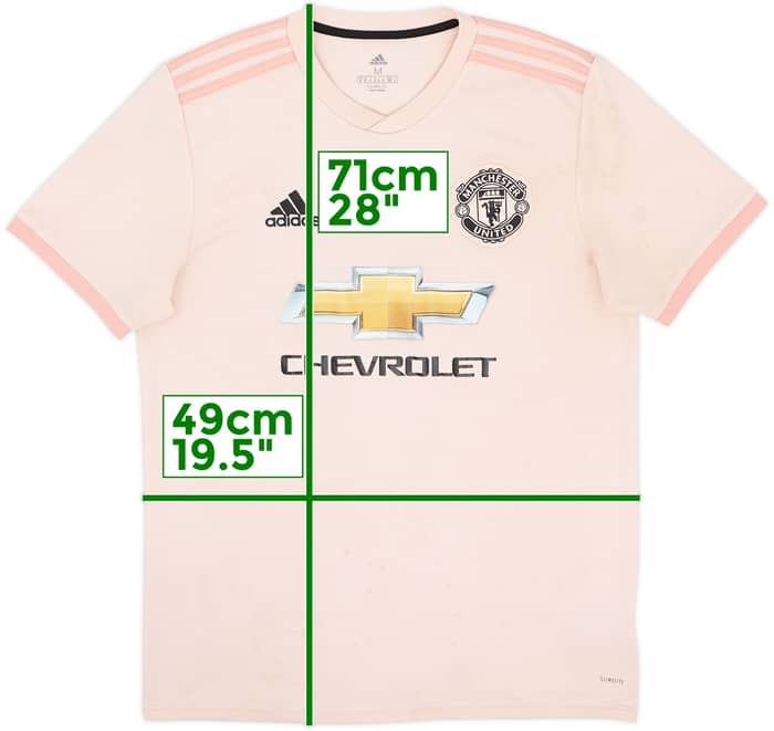 2018-19 Manchester United Away Shirt - 5/10 - (M)